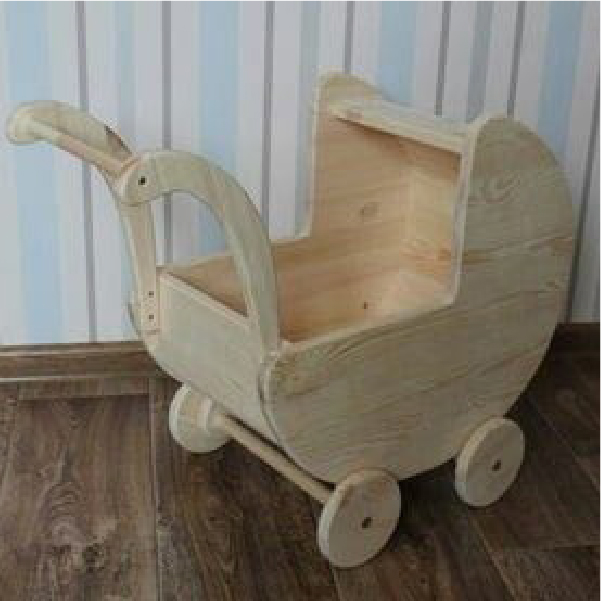 coche de madera Infantil